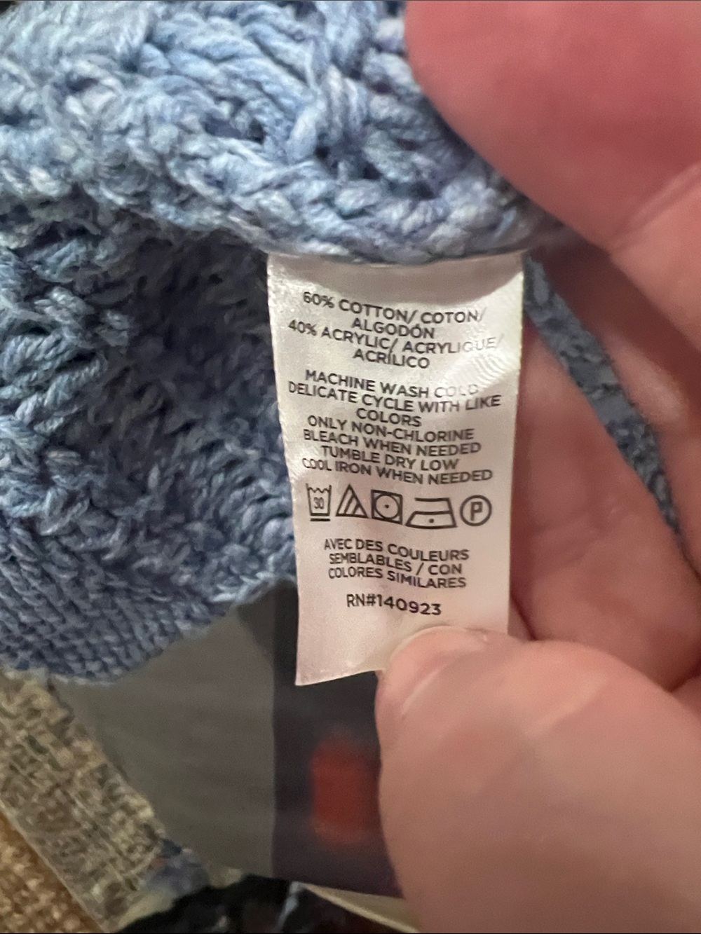 LOFT Light Blue Ribbed Button-Up Cardigan - Picture 10 of 10
